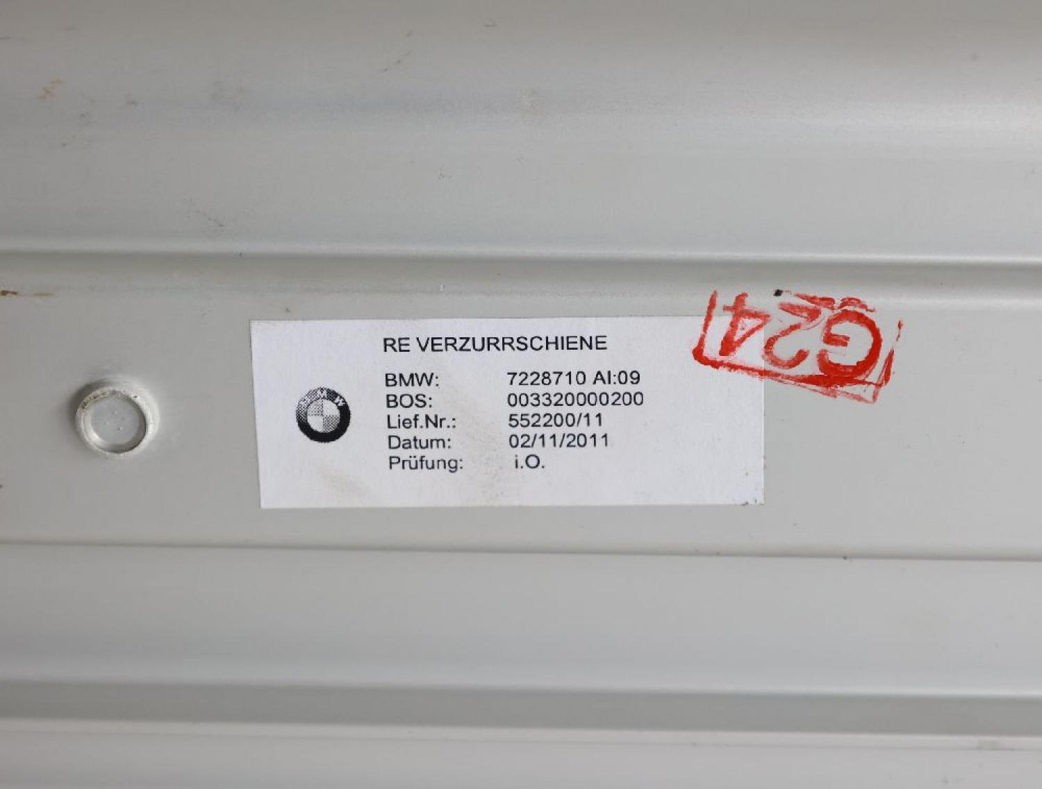 Kofferraumschale 7228710 BMW 5er Touring F11