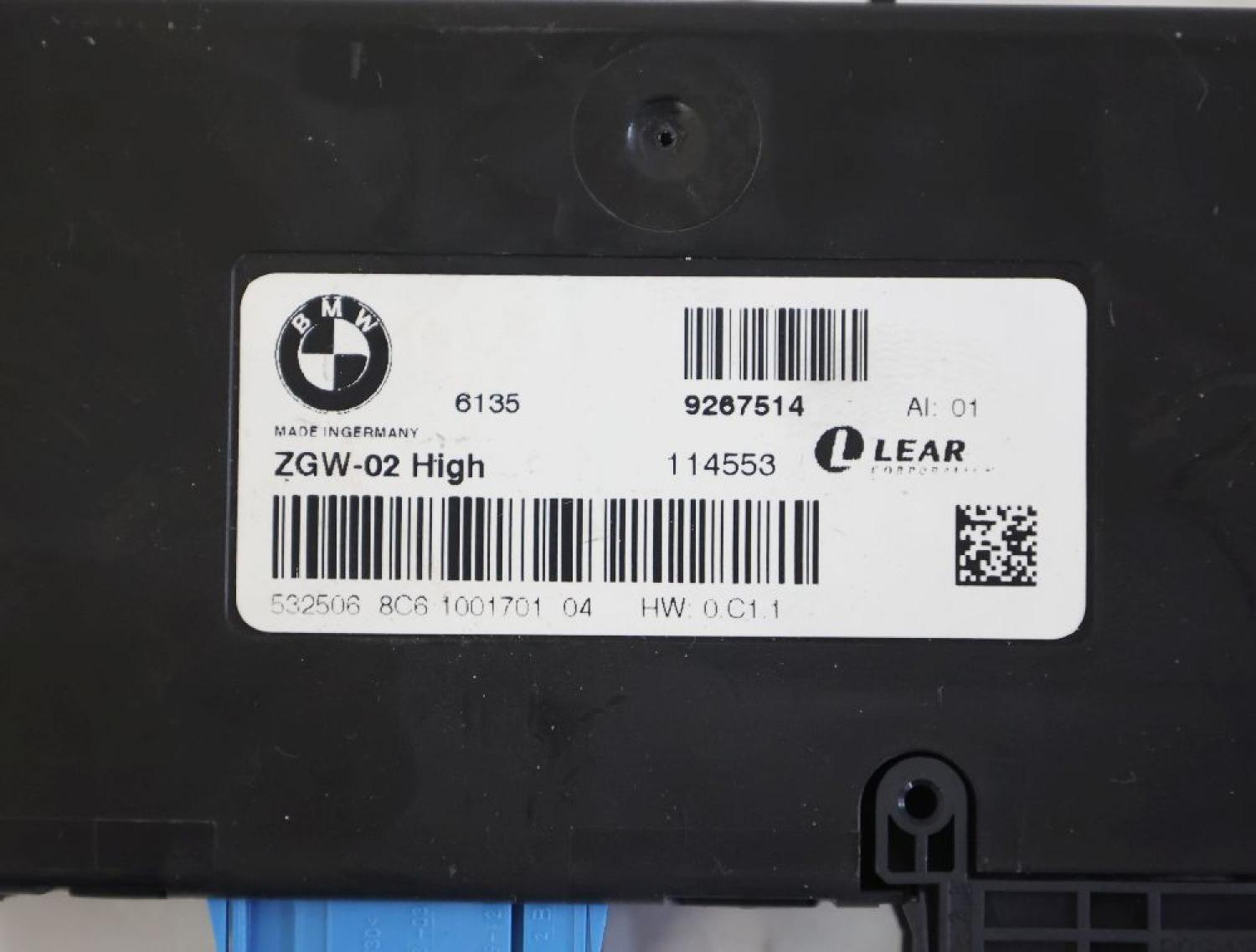 Steuergerät sonstige 9267514 BMW 5er Touring F11