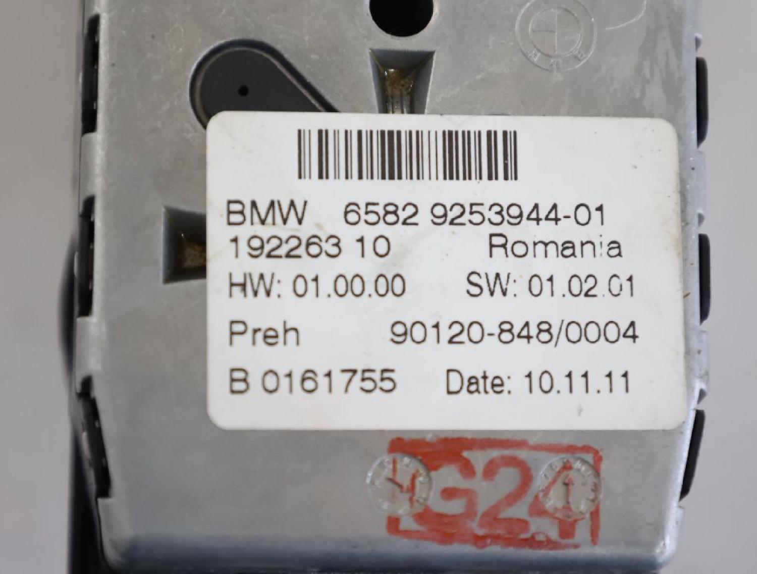 Schalter Radiobedienung 65829253944 BMW 5er Touring F11