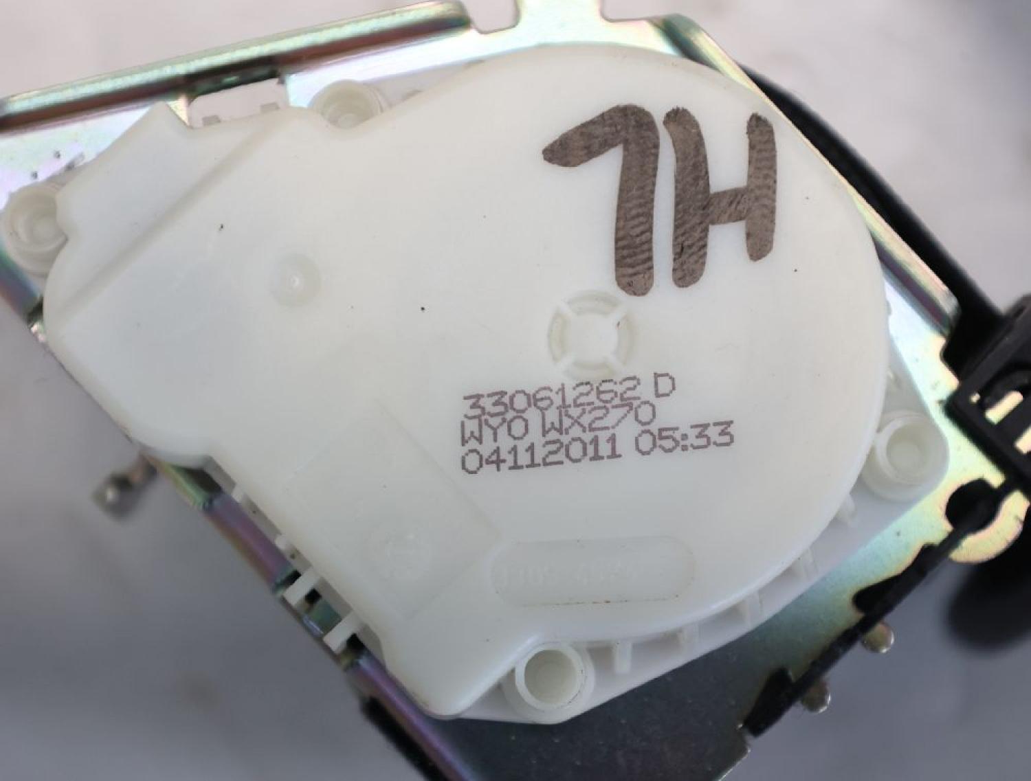 Sicherheitsgurt hinten links 7285867 BMW 5er Touring F11