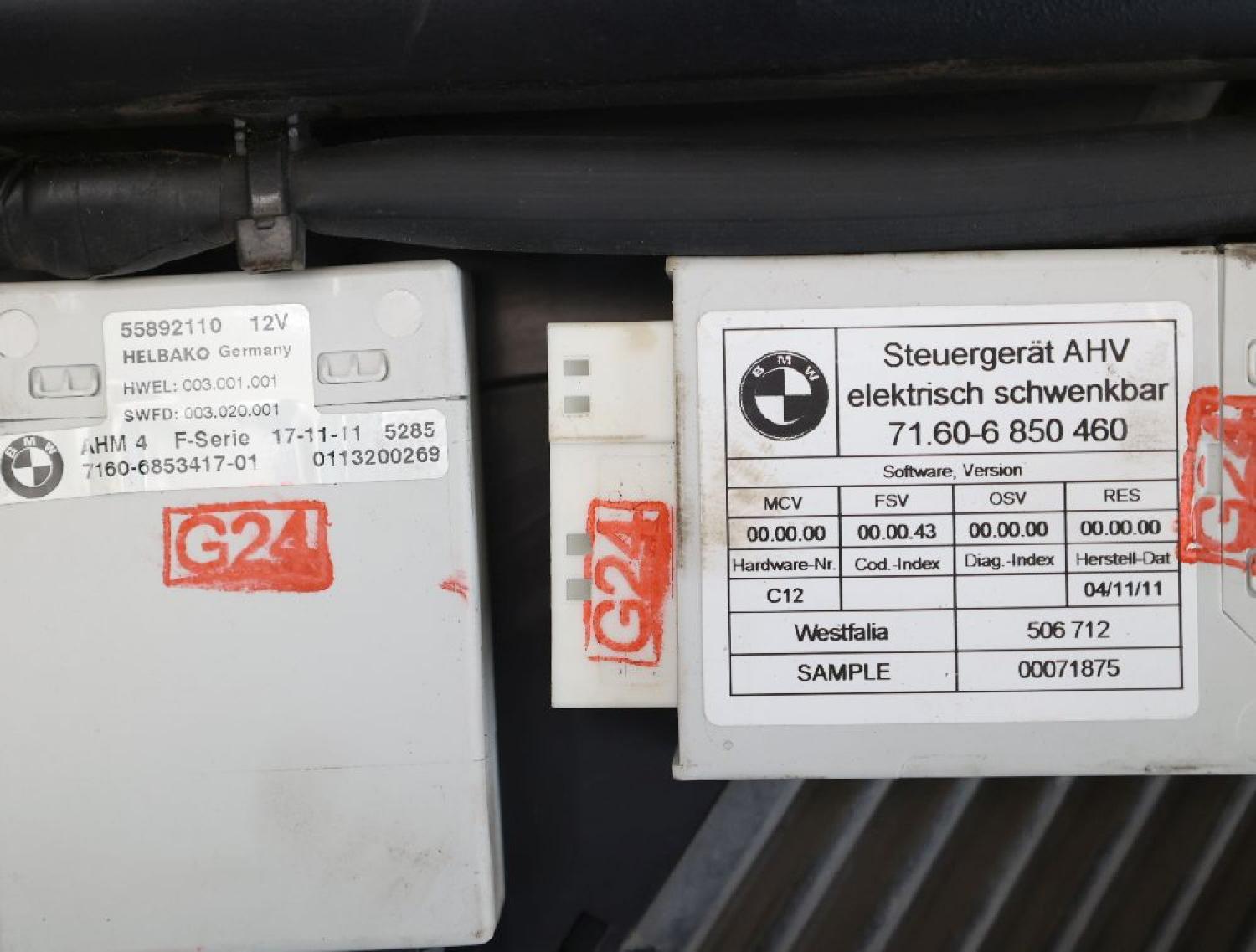 Anhängerkupplung abnehmbar 6795717 BMW 5er Touring F11