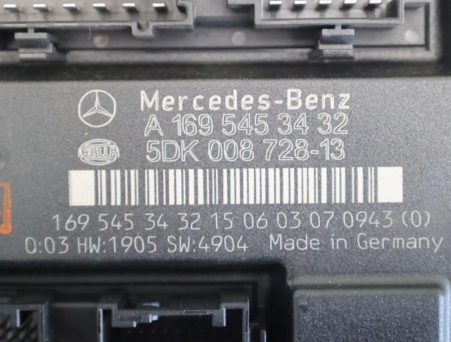 Steuergerät sonstige 1695453432 Mercedes B-KLASSE W245