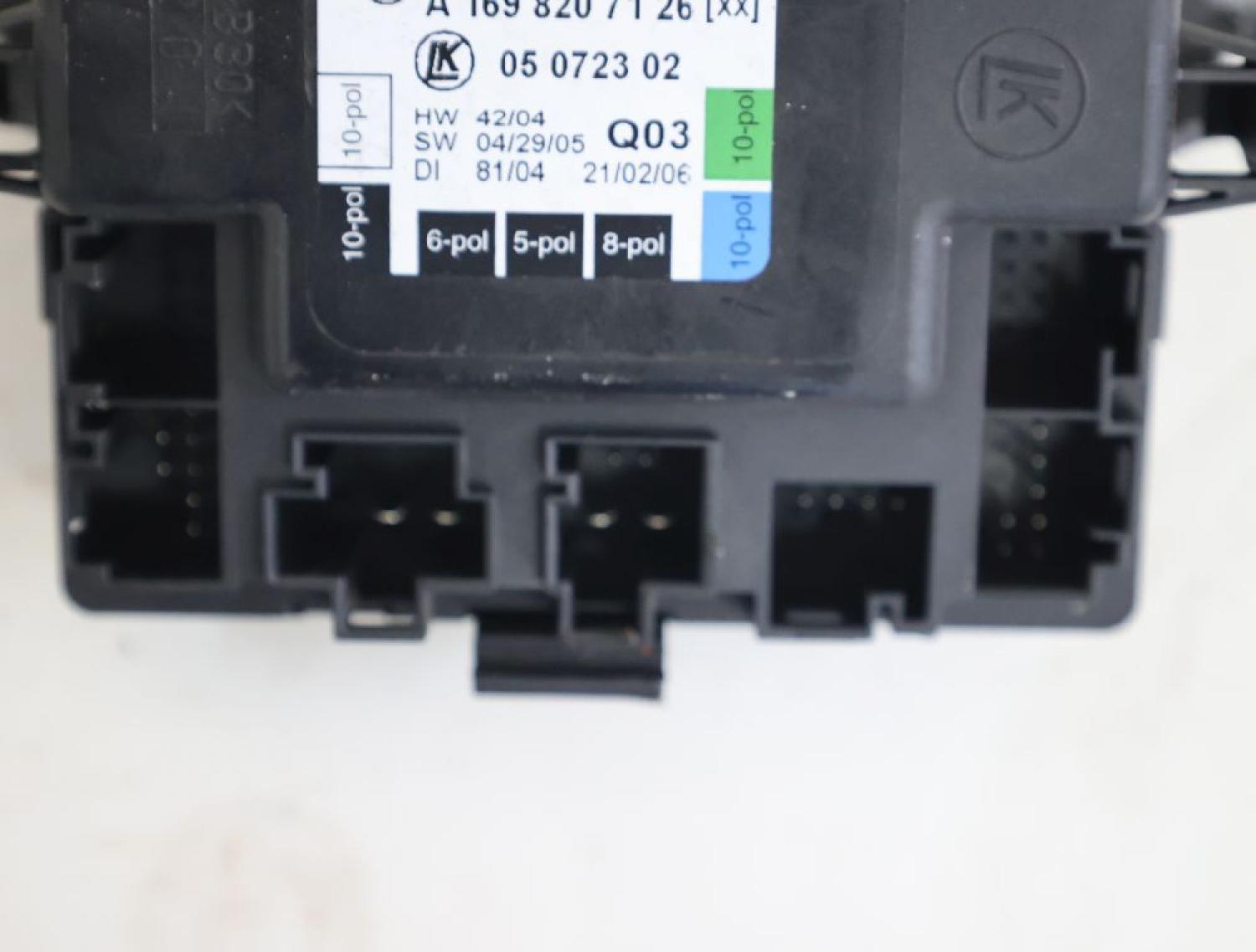 Steuergerät sonstige 1698207126 Mercedes B-KLASSE W245