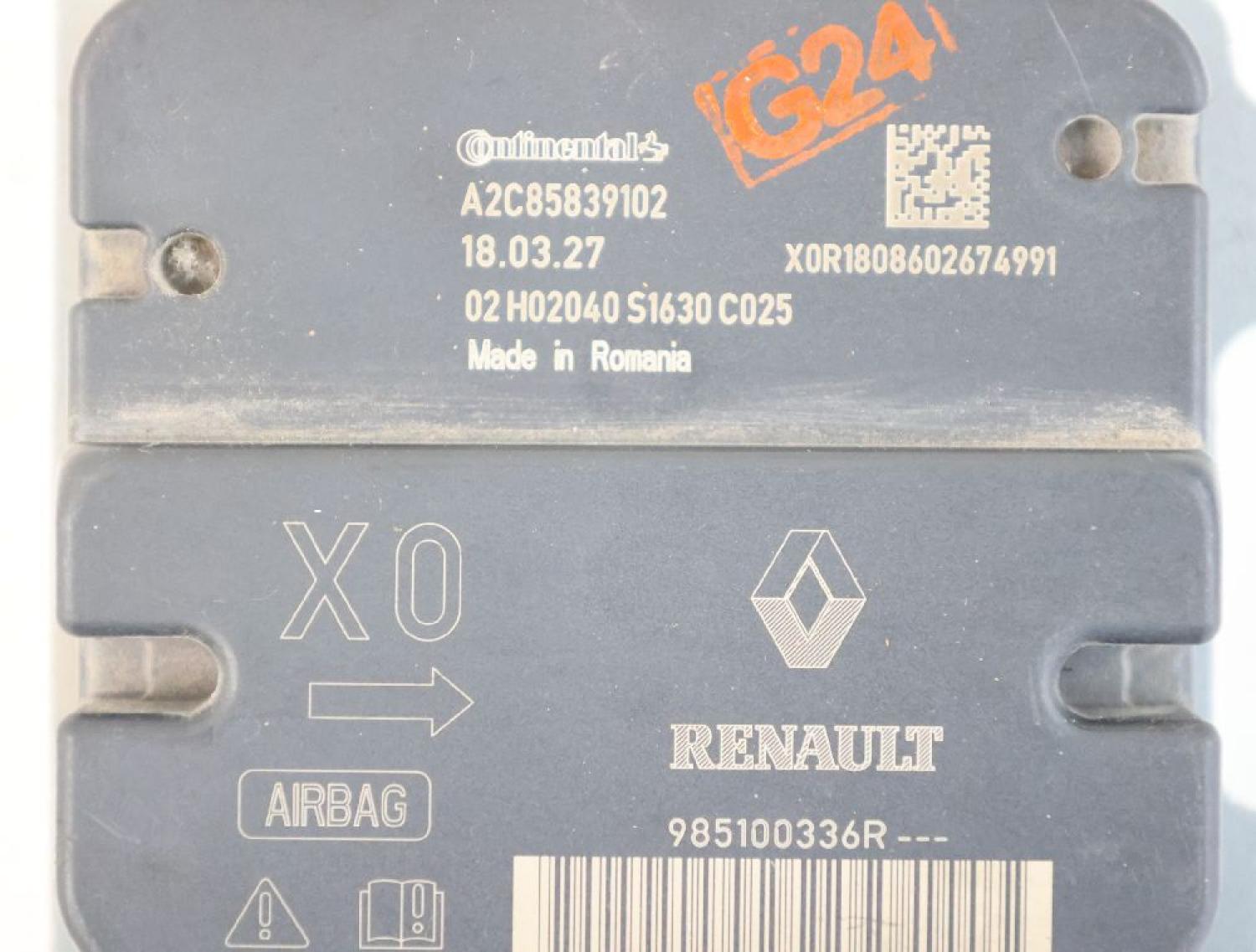 Steuergerät Diebstahlwarnanlage 985100336R DACIA DOKKER KE