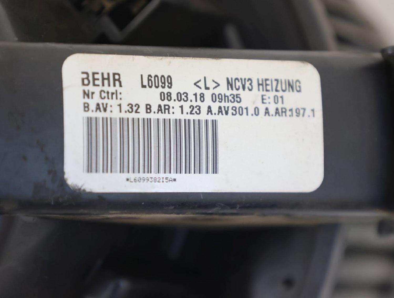 Heizgebläsemotor 0008356007 Mercedes SPRINTER 906